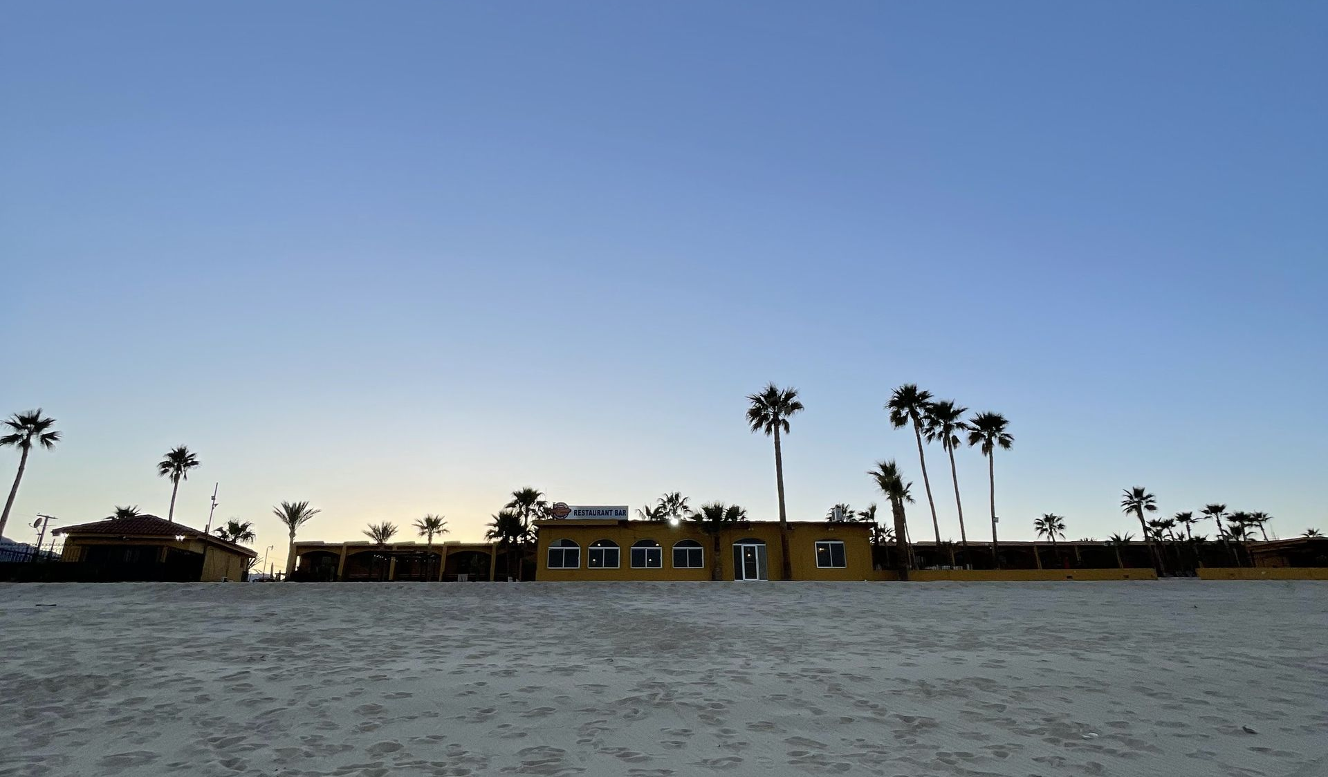 San Felipe beach sunset